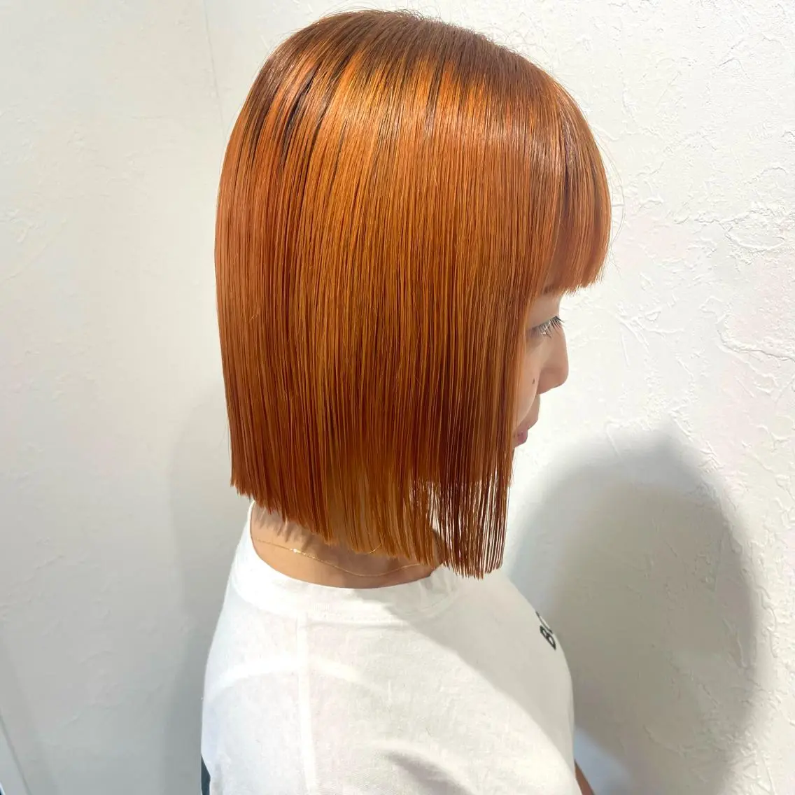 ミディアム カラー shiho .のヘアスタイル