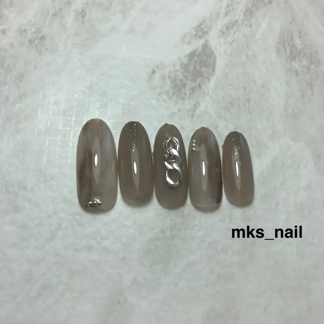 ネイル mks＊nail //  枚方長尾のネイルデザイン