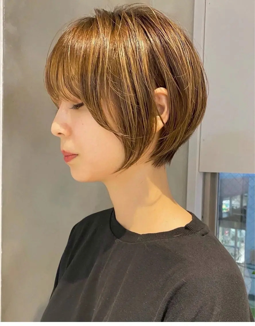 ショート カラー カット ヘアカラー fifth 武正 琉生のヘアスタイル