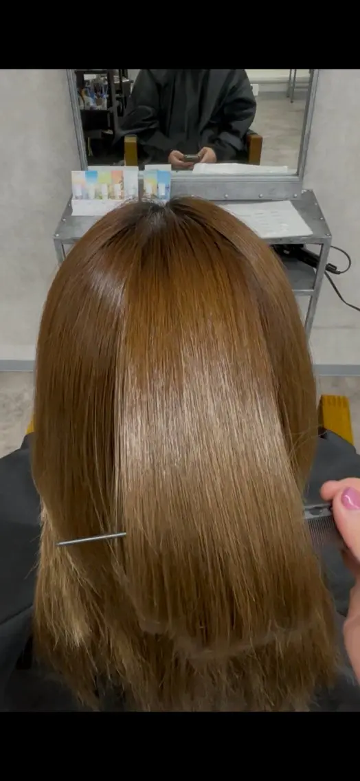 金森 舞桜のヘアスタイル