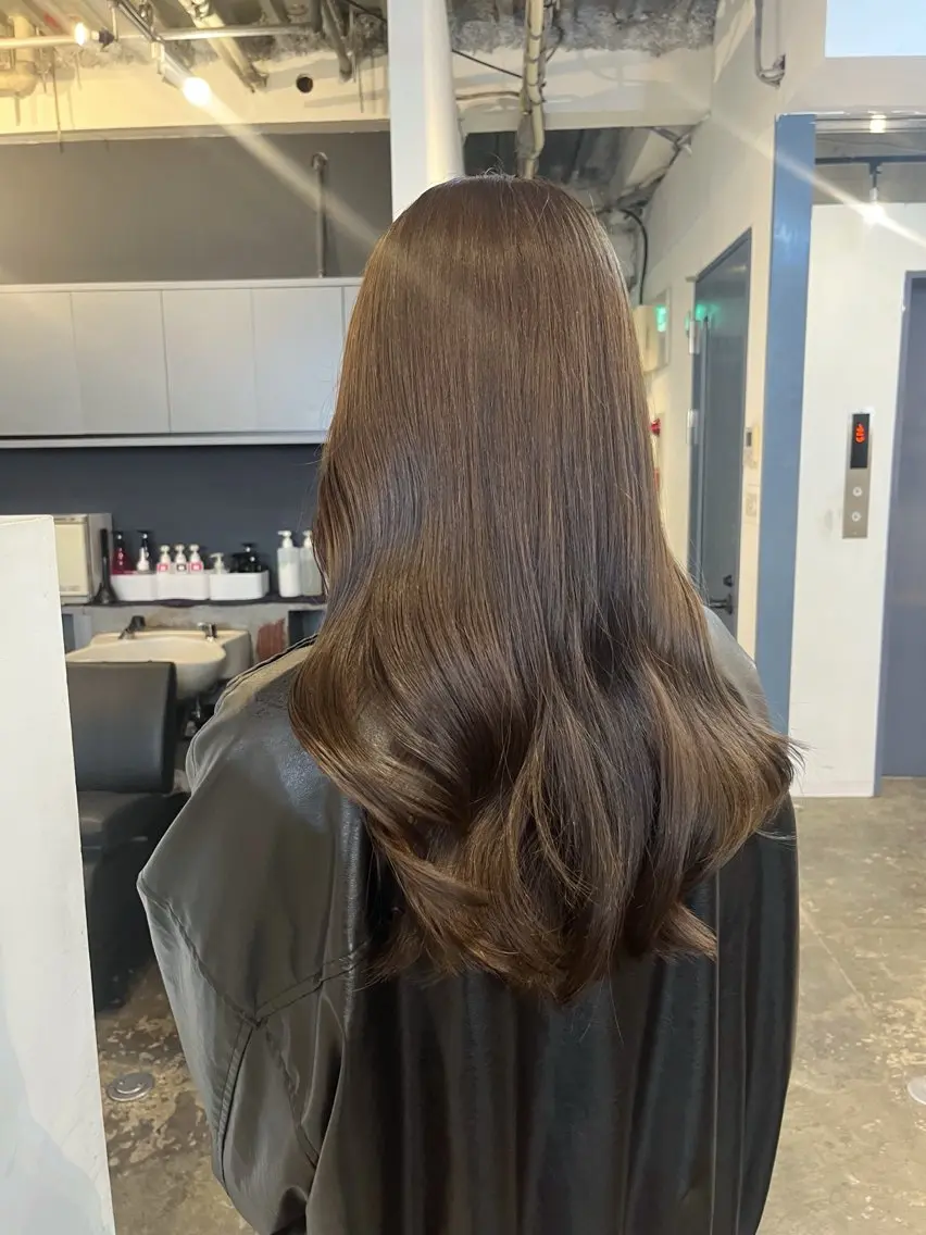 セミロング カラー 🌛ダブルカラー 🌜SAYAKAのヘアスタイル