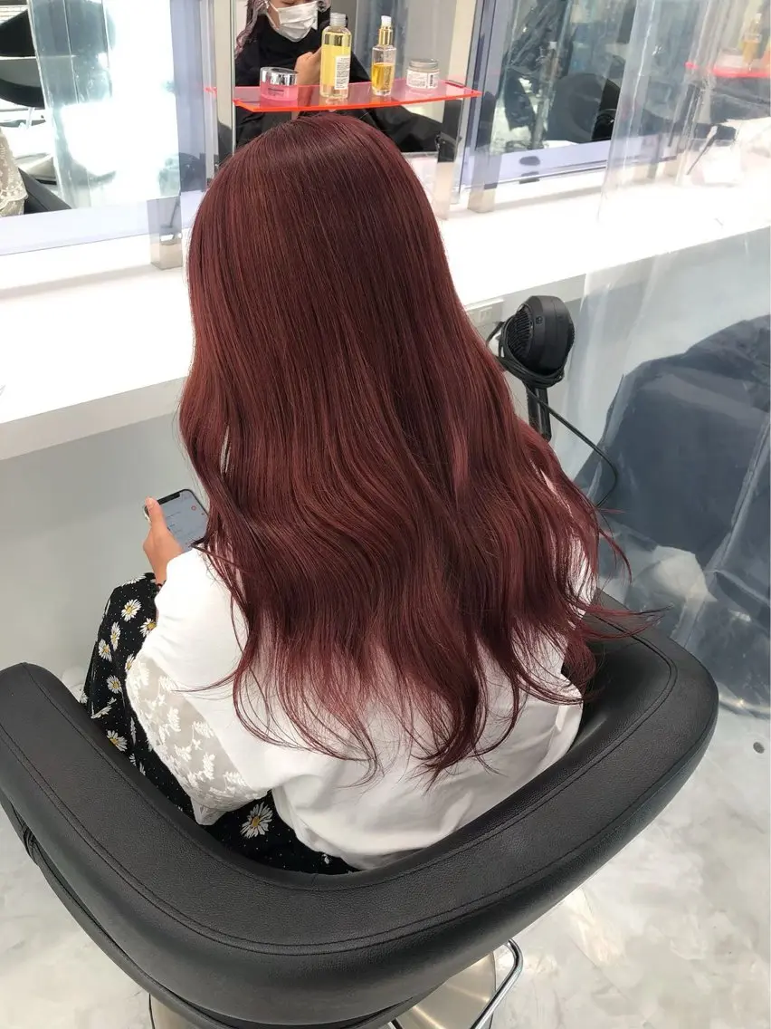 セミロング カラー ヘアカラー 大人っぽ♡上品な暖色 TAKAKIのヘアスタイル