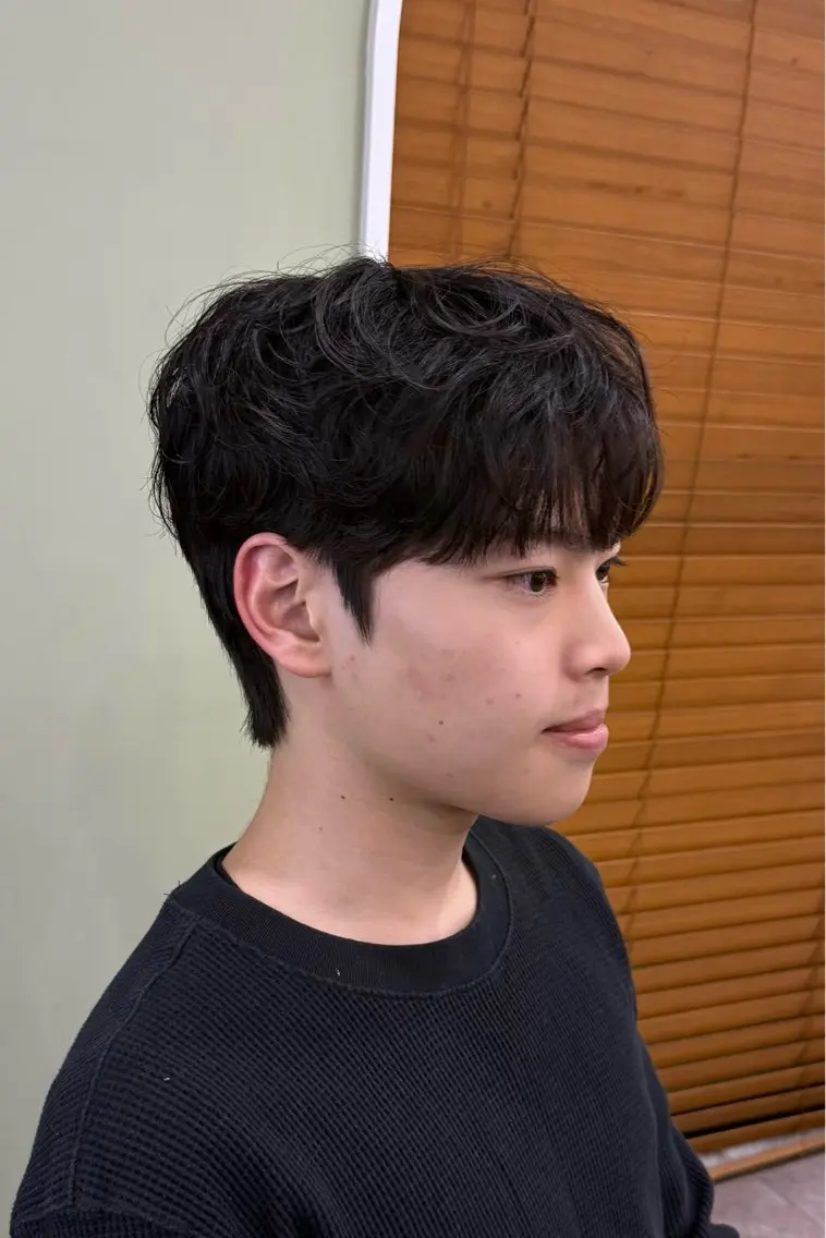 前日・当日予約厳禁 パーマの写真