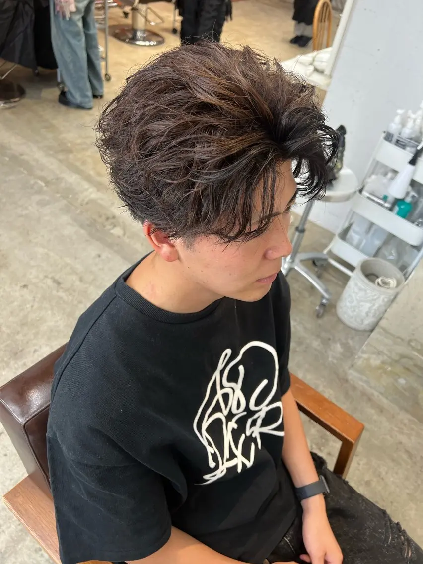 ショート メンズ ショートヘア 湖城 恵吾のヘアスタイル