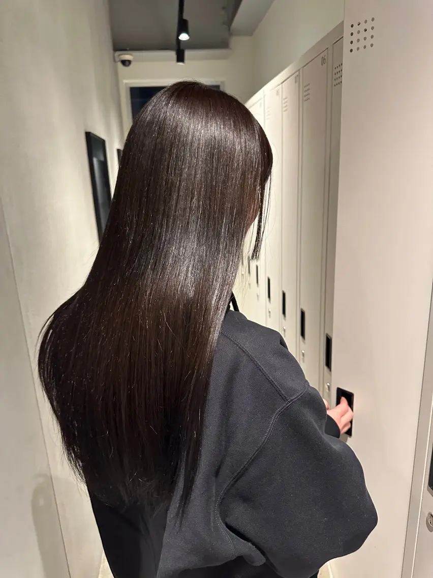 ロング カラー 丸山 心 / 艶カラーのヘアスタイル