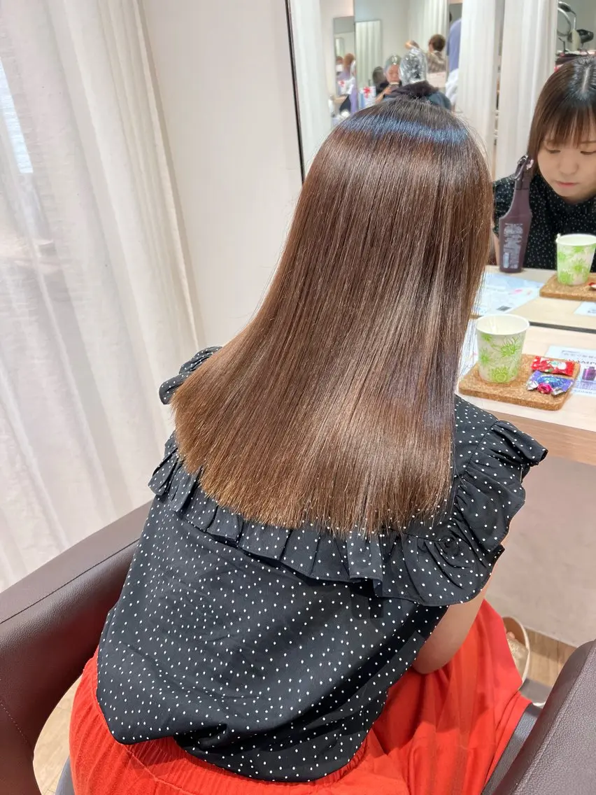 似合わせカット＋✨最新✨髪質改善カラー＋トリートメントの写真