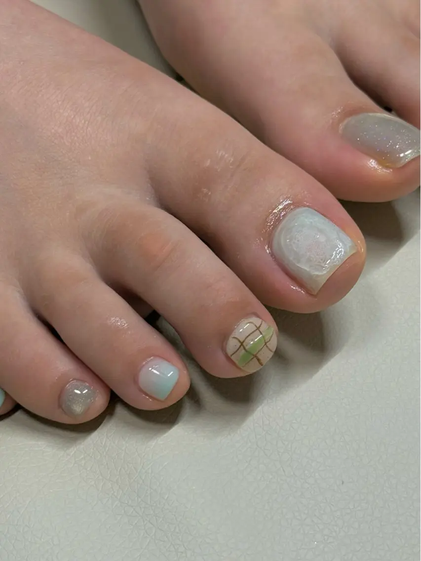ネイル フットネイル .clair 【クレル】のネイルデザイン