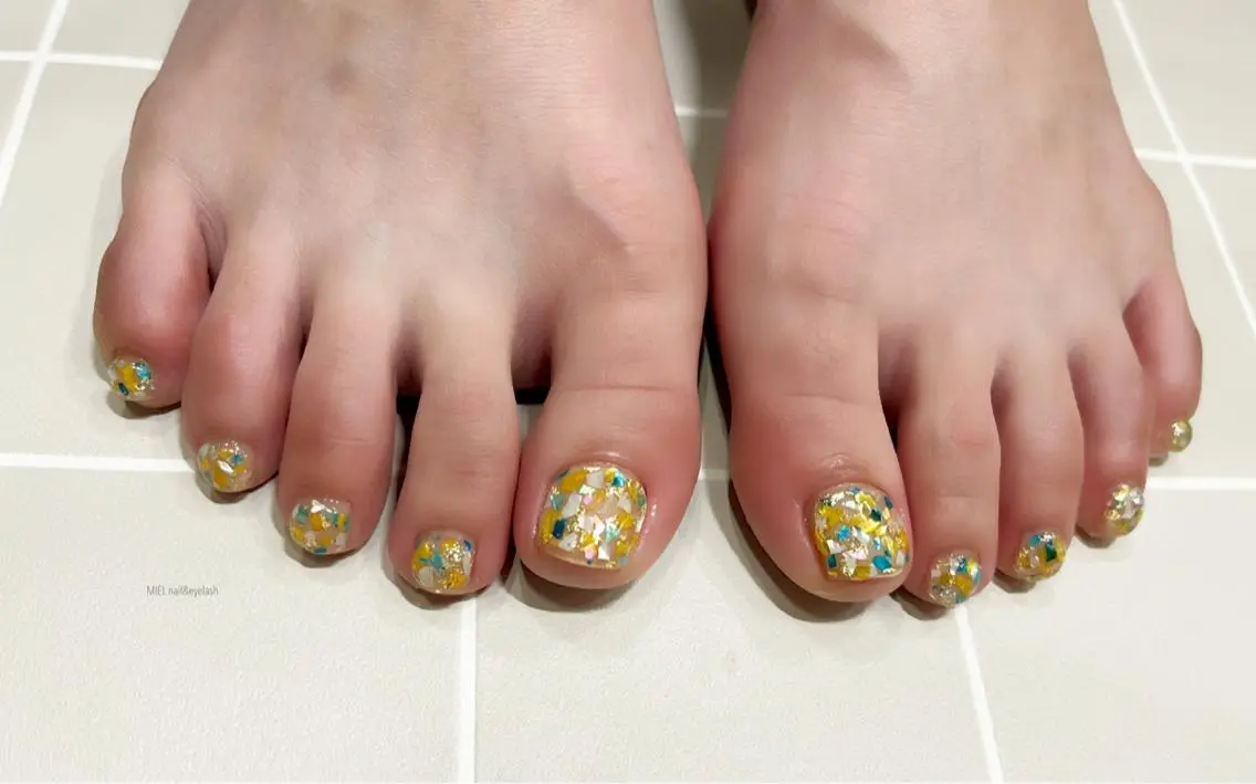ネイル フットネイル nail salon monailのネイルデザイン