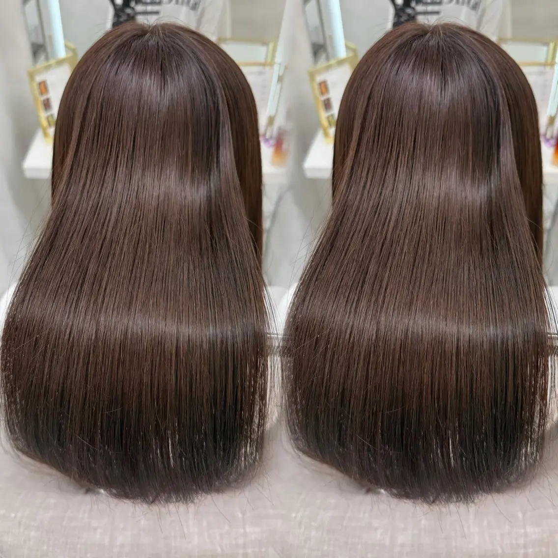 ロング カット 縮毛矯正 トリートメント オーダーメイド施術 SHUTO名駅4分のヘアスタイル