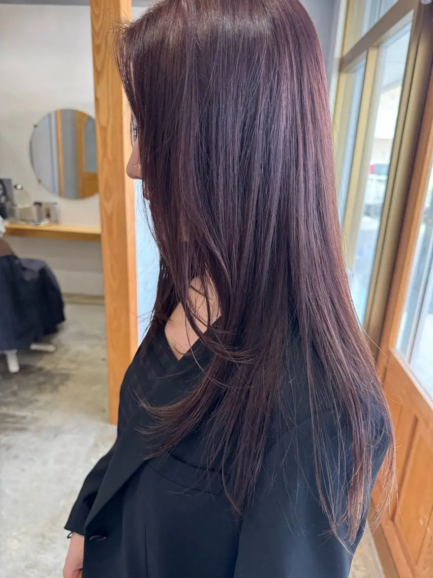 ミディアム ヘアカラー トリートメント miloc🫧 MOMOYOのヘアスタイル