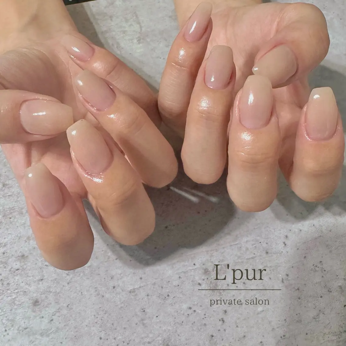 ネイル 持ち込み ニュアンスネイル オフィスネイル ワンカラーネイル ハンドネイル Yuka .Mのその他イメージ