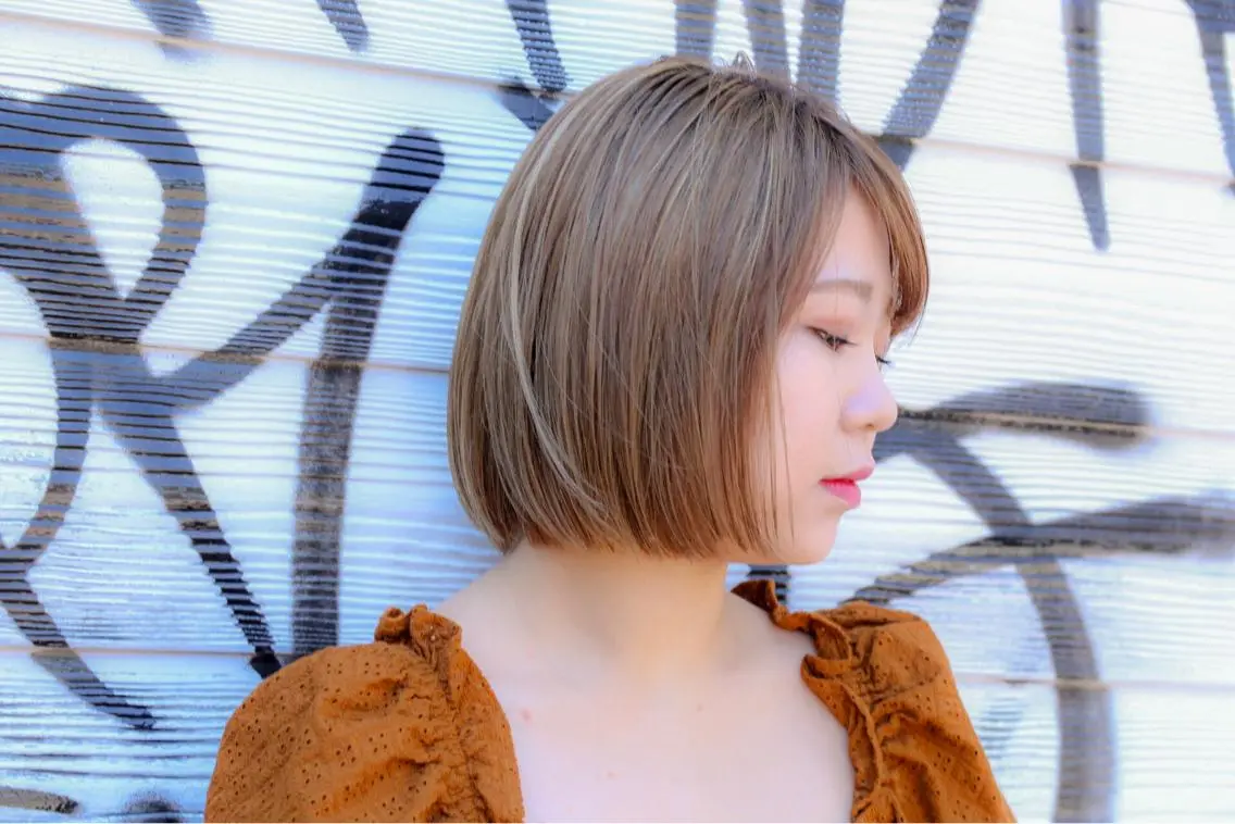 ショート カラー &.TIGRE 永野成知のヘアスタイル