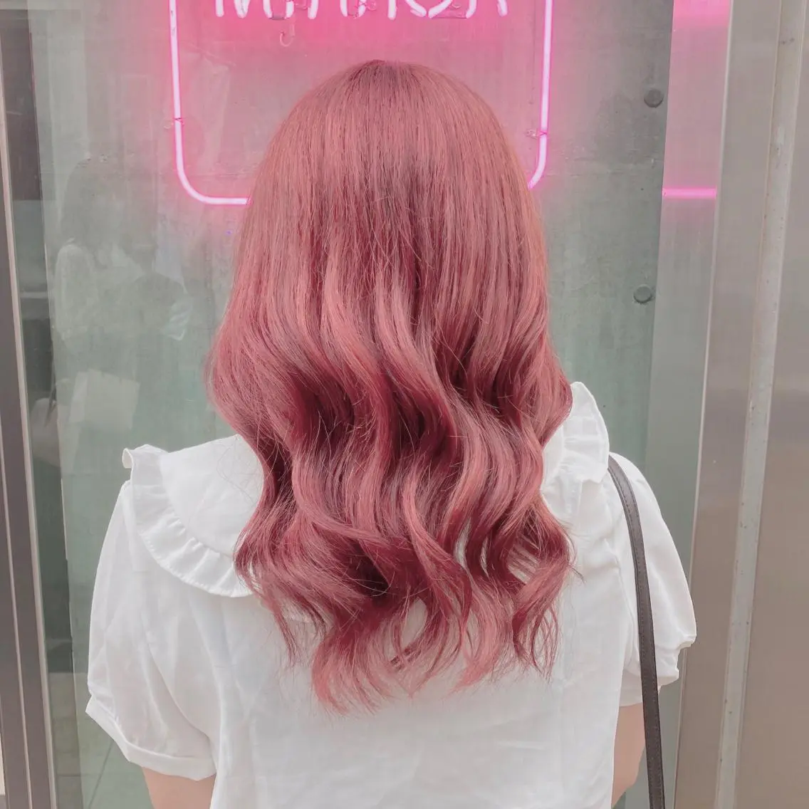 セミロング カラー ヘアアレンジ メンズ キッズ ブリーチの髪様 MASATOのヘアスタイル