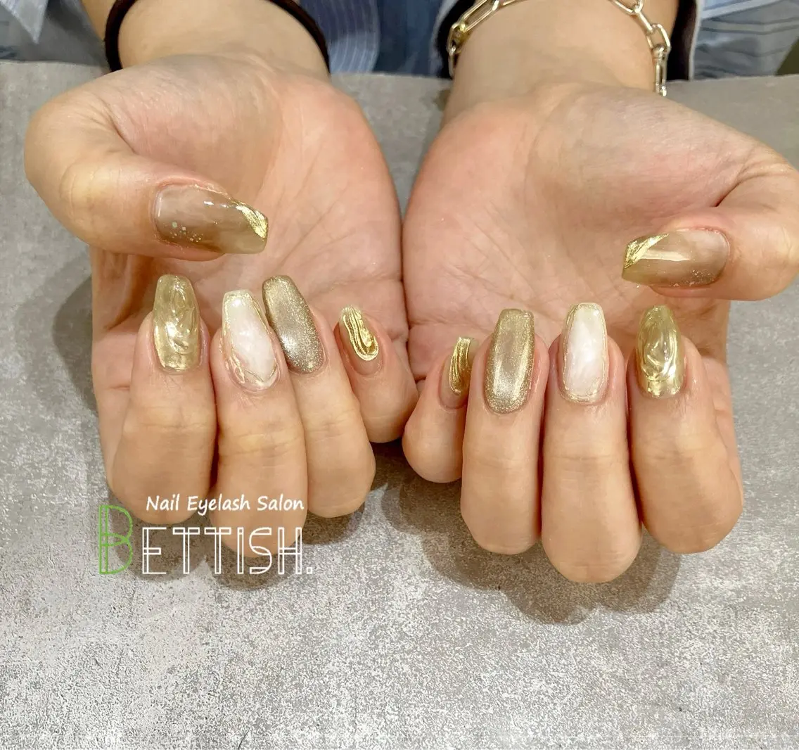 ネイル ニュアンスネイル ハンドネイル BETTISH. KUMIKO☺︎︎のネイルデザイン