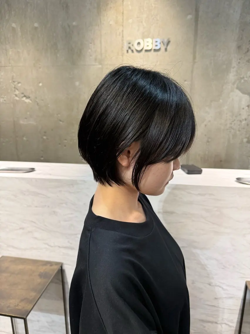 ショート 丸みショート ショートヘア 松井美樹/似合わせ ガーリー・韓国のヘアスタイル
