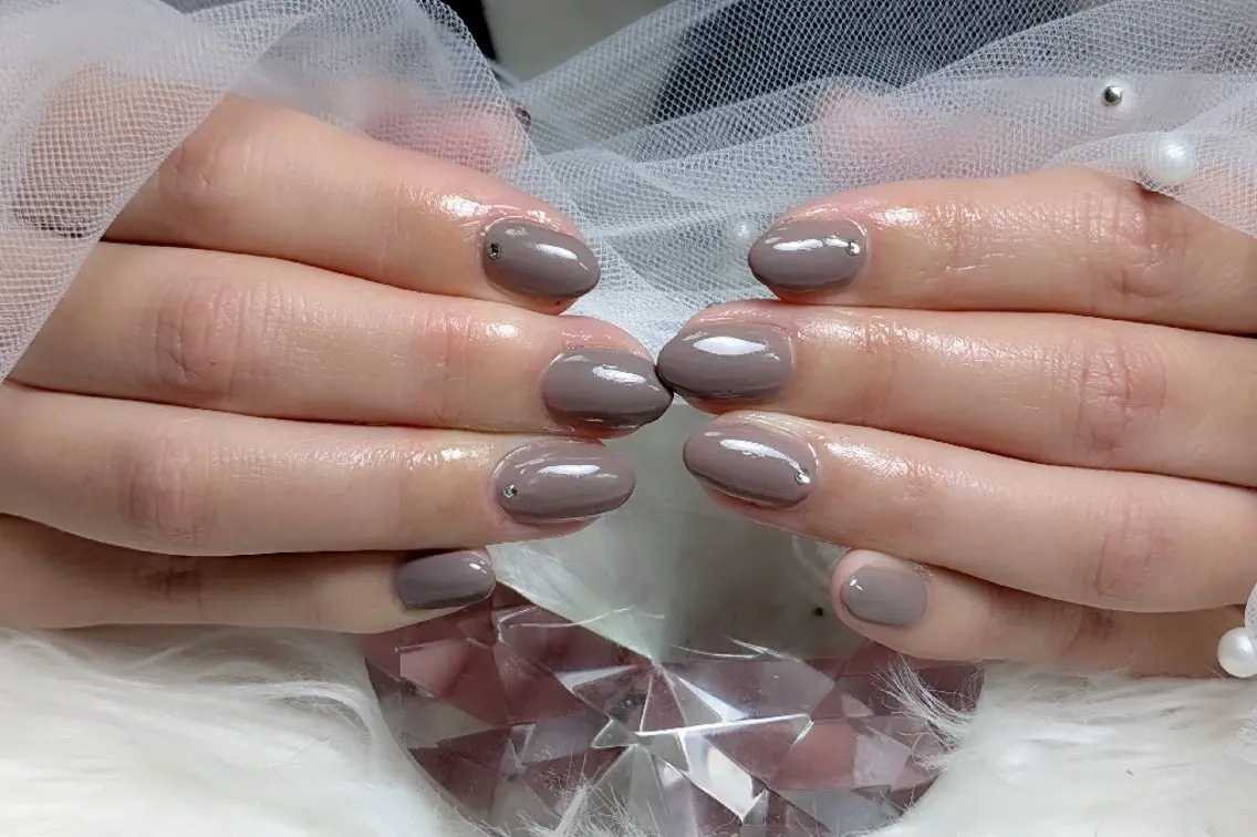 ネイル ワンカラーネイル ハンドネイル m&pPrivate nailsalonのネイルデザイン