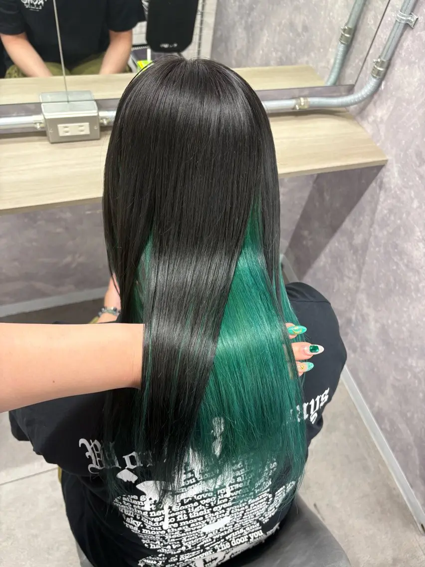 ミディアム ヘアカラー トリートメント 歩くパワースポット 🦋KAHOのヘアスタイル