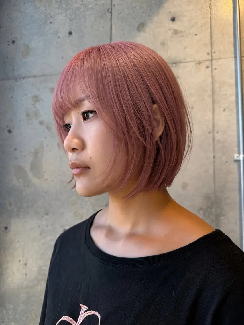✨8月9月限定✨毛先前髪カット無料+根本リタッチ+艶髪カラー+艶トリートメント✨の写真