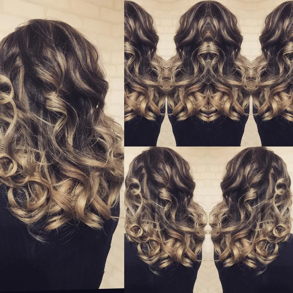 セミロング アッシュ レイヤーカット 松本 和人のヘアスタイル