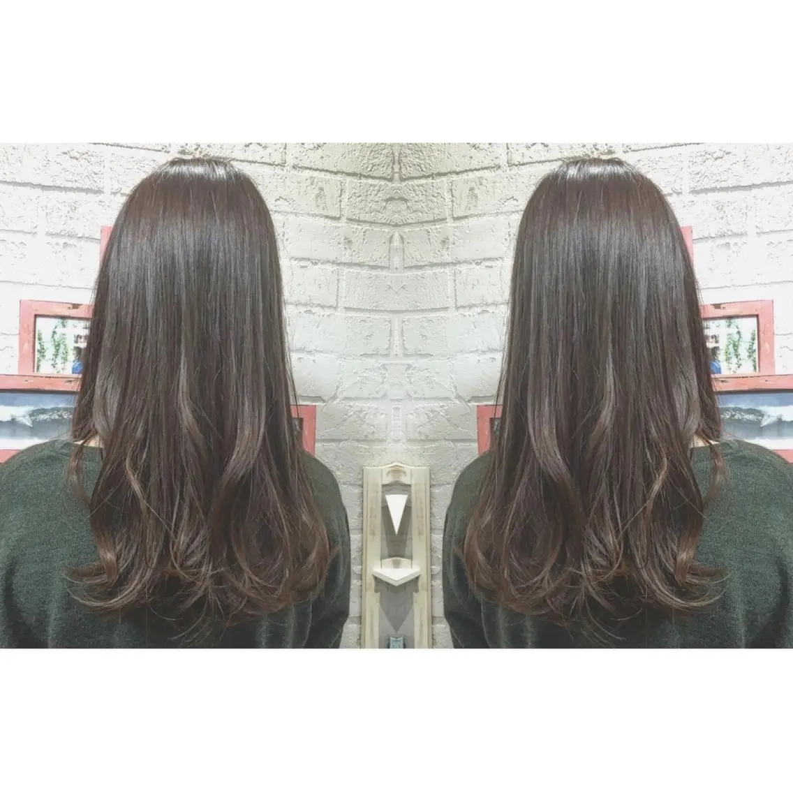 ミディアム カラー パーマ メンズhair /こえびのヘアスタイル