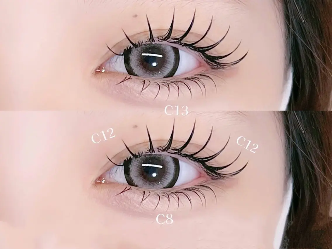マツエク・マツパ 付け放題 バインドロック 束感まつ毛 フラットラッシュ ナチュラル マツエク YK Beauty Salonのマツエク・マツパデザイン