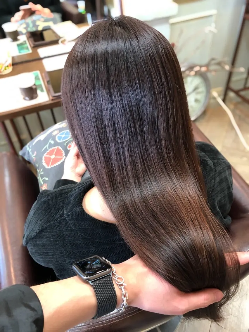 ロング トリートメント キタガワ コウヘイのヘアスタイル