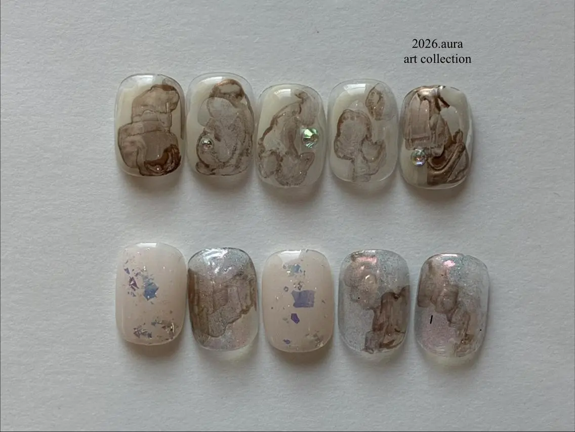 ネイル ハンドネイル .aura Kanamiのネイルデザイン