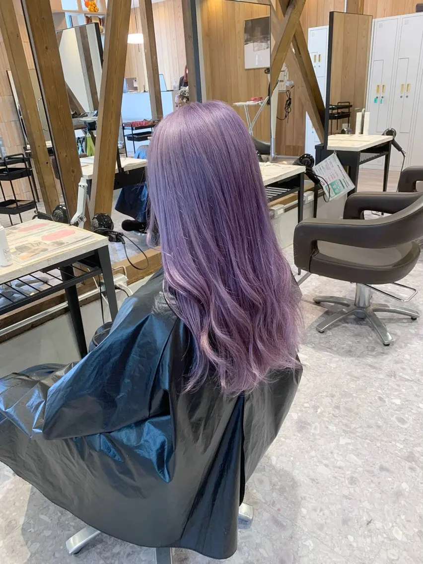 ロング カラー 和歌山1カラーが 上手い🎨神保克行のヘアスタイル
