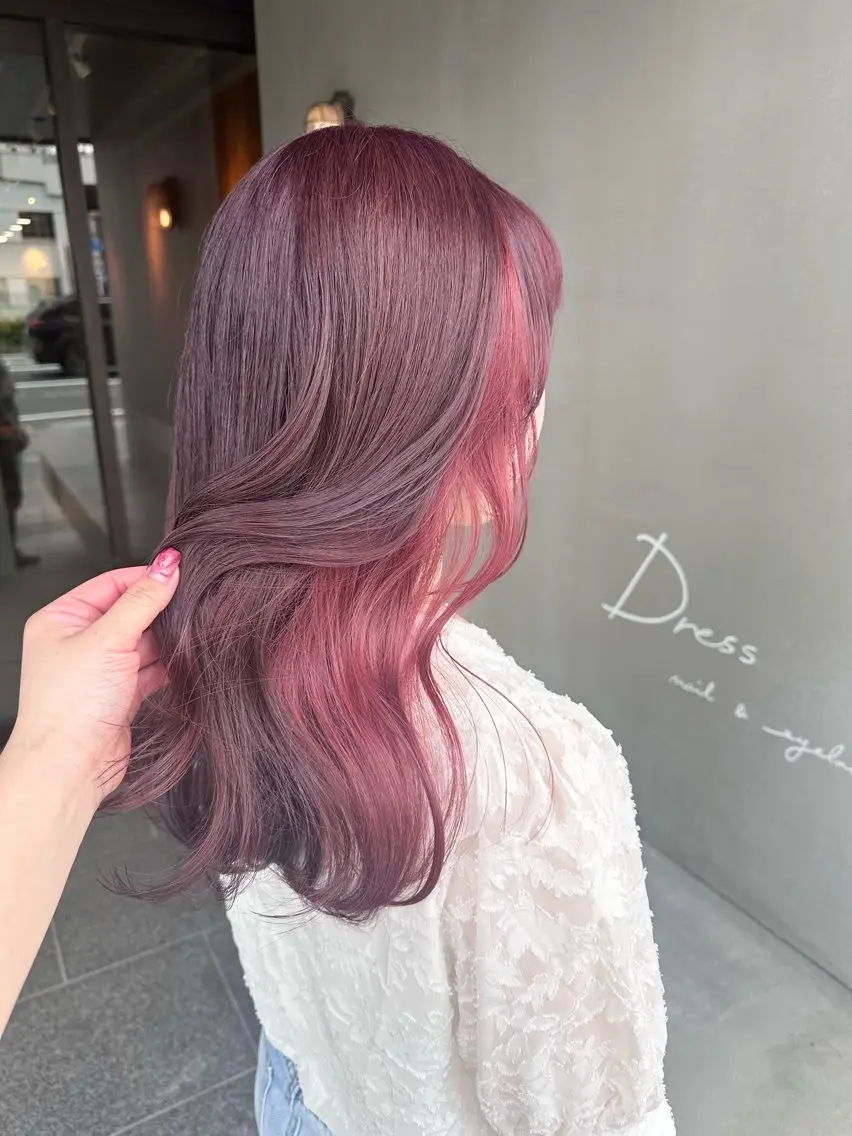 🤎5月限定クーポン🤎　インナーカラー＋クイックトリートメント＋前髪カットの写真