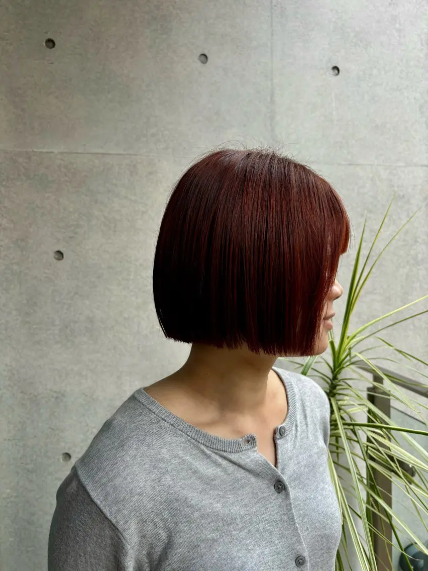 ショート カラー カット ヘアカラー トリートメント みぞぐち じゅりのヘアスタイル