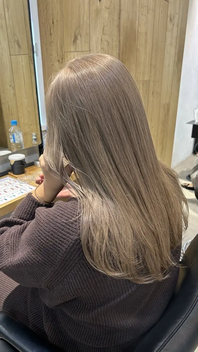 セミロング カラー ❕マンツーマン施術❕ 🍊Moemiのヘアスタイル