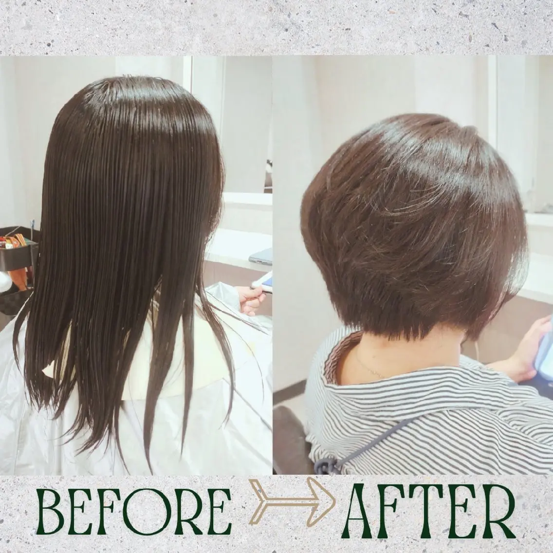 ショート カラー カット ヘアカラー GR【中村】ミニモ 🌸セール/限定‼️のヘアスタイル