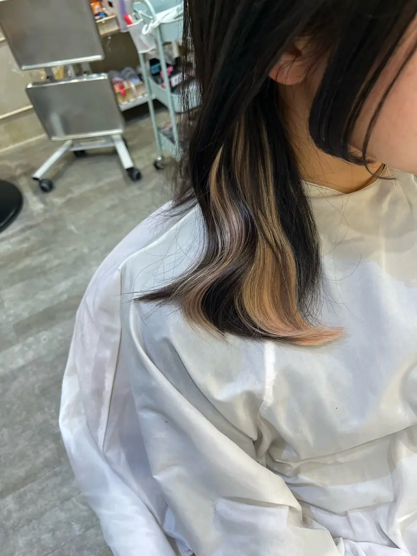 エクステ エクステ🎀 暖色カラー🎀amiのヘアスタイル
