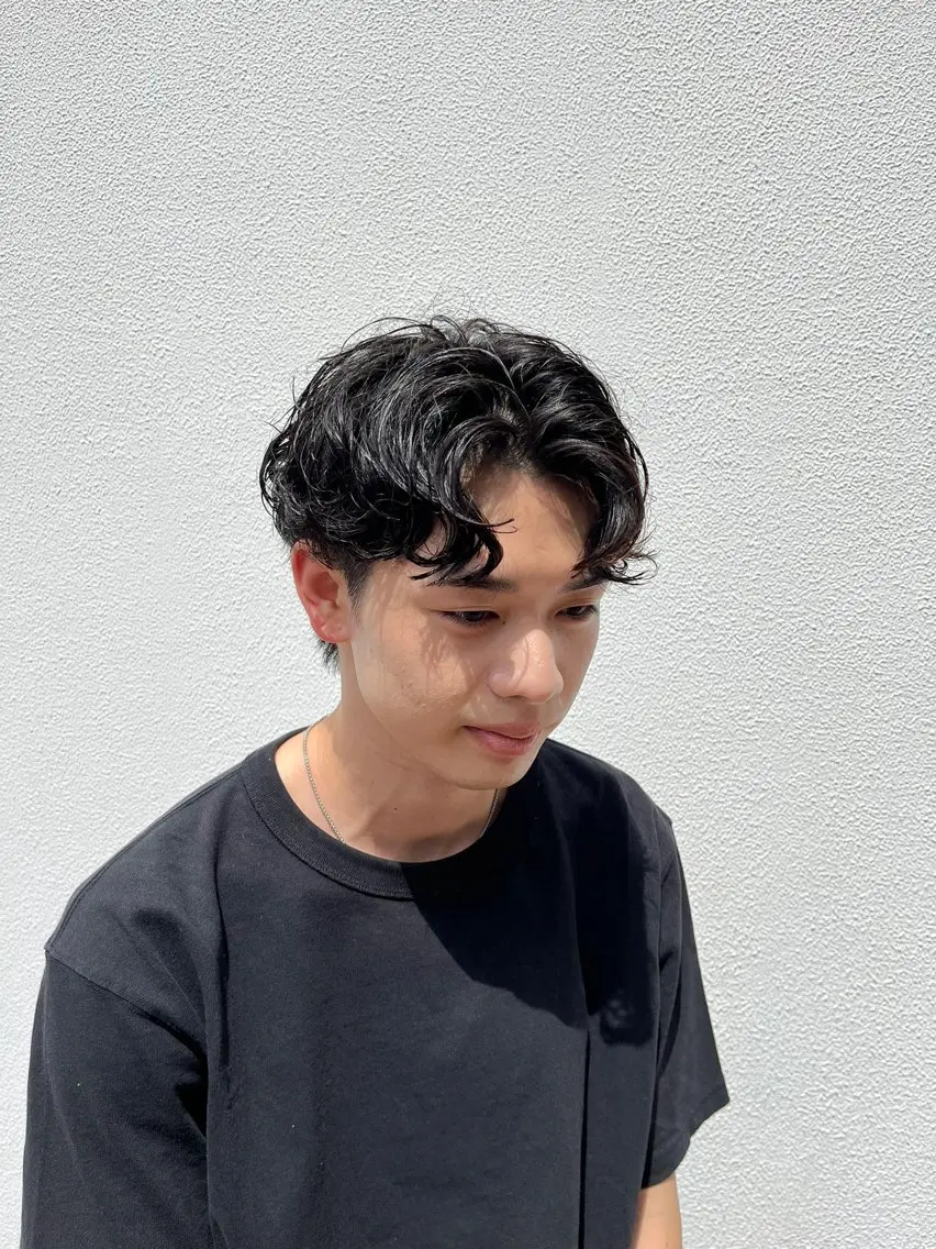 パーマ メンズ カット パーマ 男髪の巨匠 ゴトウのヘアスタイル