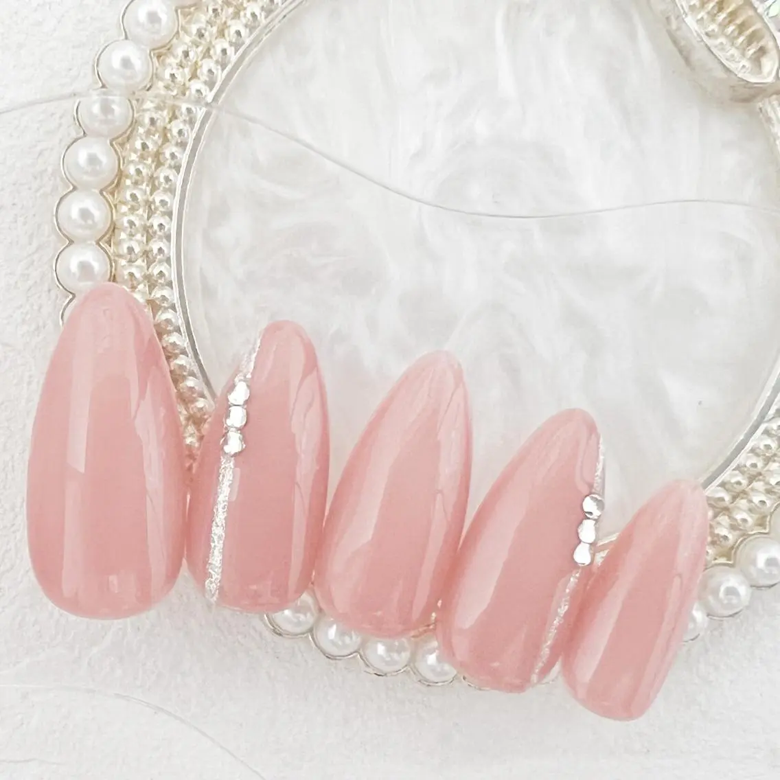 ネイル オフィスネイル シンプルネイル rouse nail RISATOのネイルデザイン