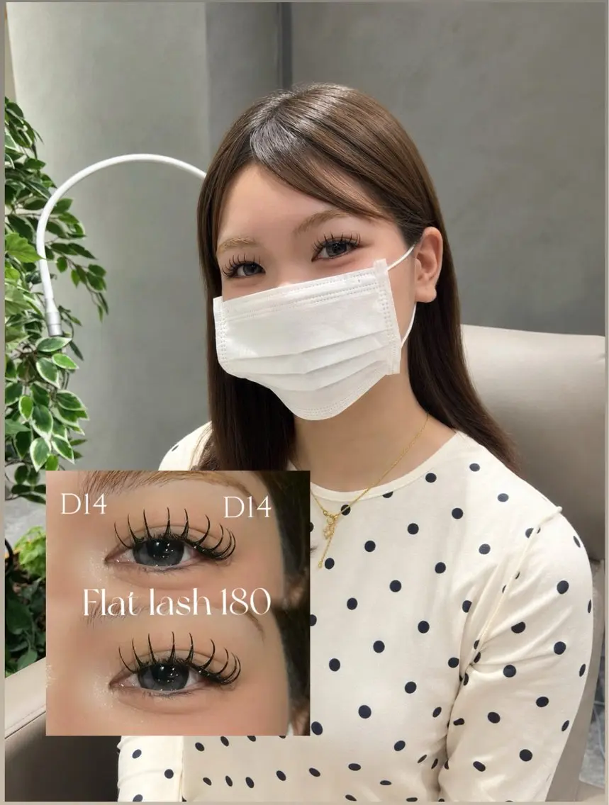 マツエク・マツパ フラットラッシュ マツエク 🌿ayaki🌿 en Reveのマツエク・マツパデザイン
