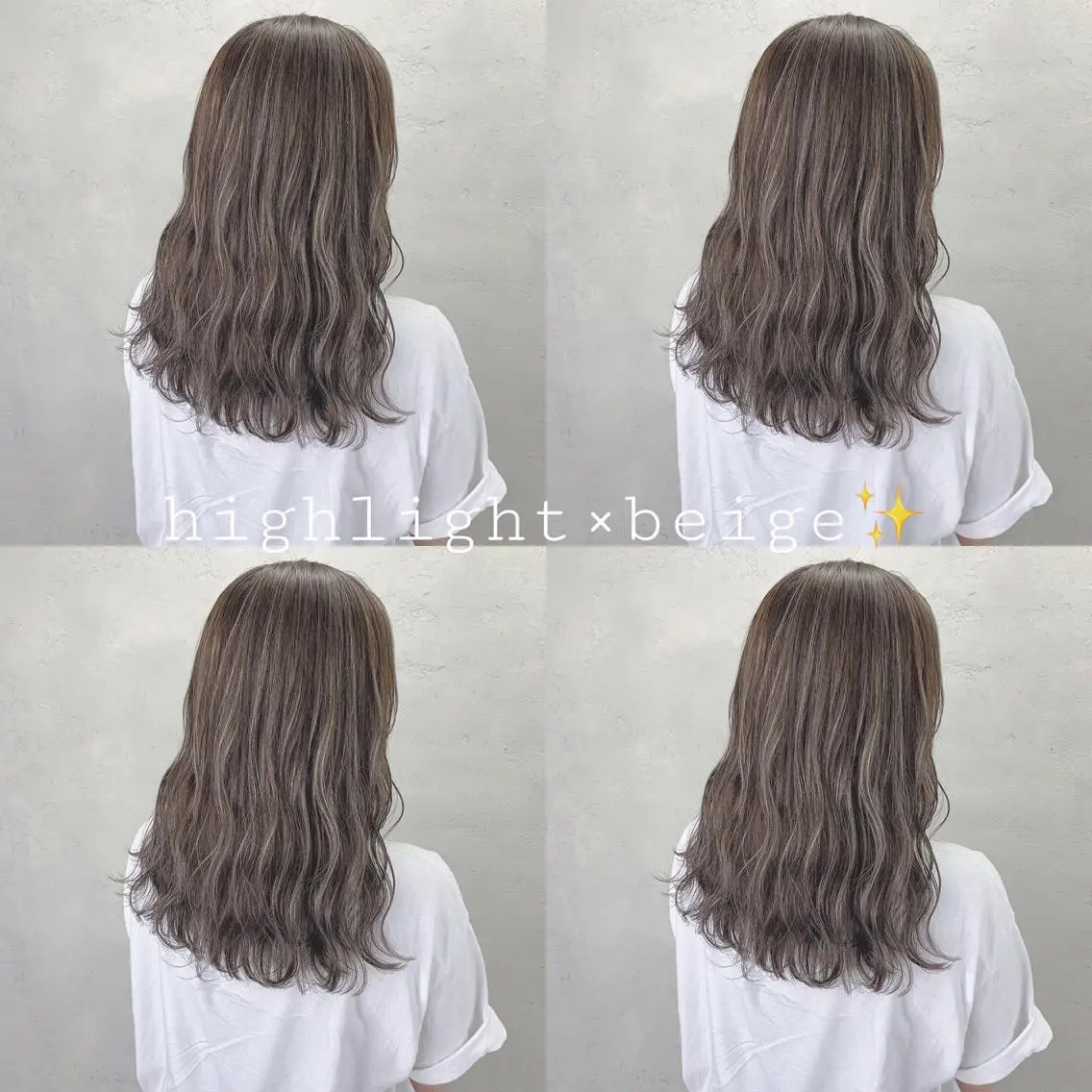 セミロング カラー アディクシーカラー アクアカラー ベージュカラー ブリーチ 透明感カラー ヘアカラー トリートメント ⚜️艶髪お任せ⚜️ ⚜️米澤⚜️のヘアスタイル