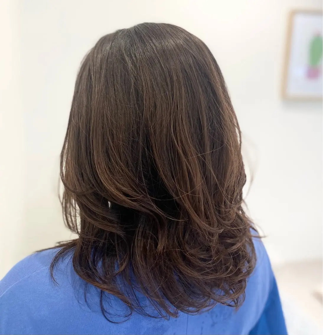 セミロング カット パーマ トリートメント 似合うヘアスタイルに ✨帆斗✨のヘアスタイル