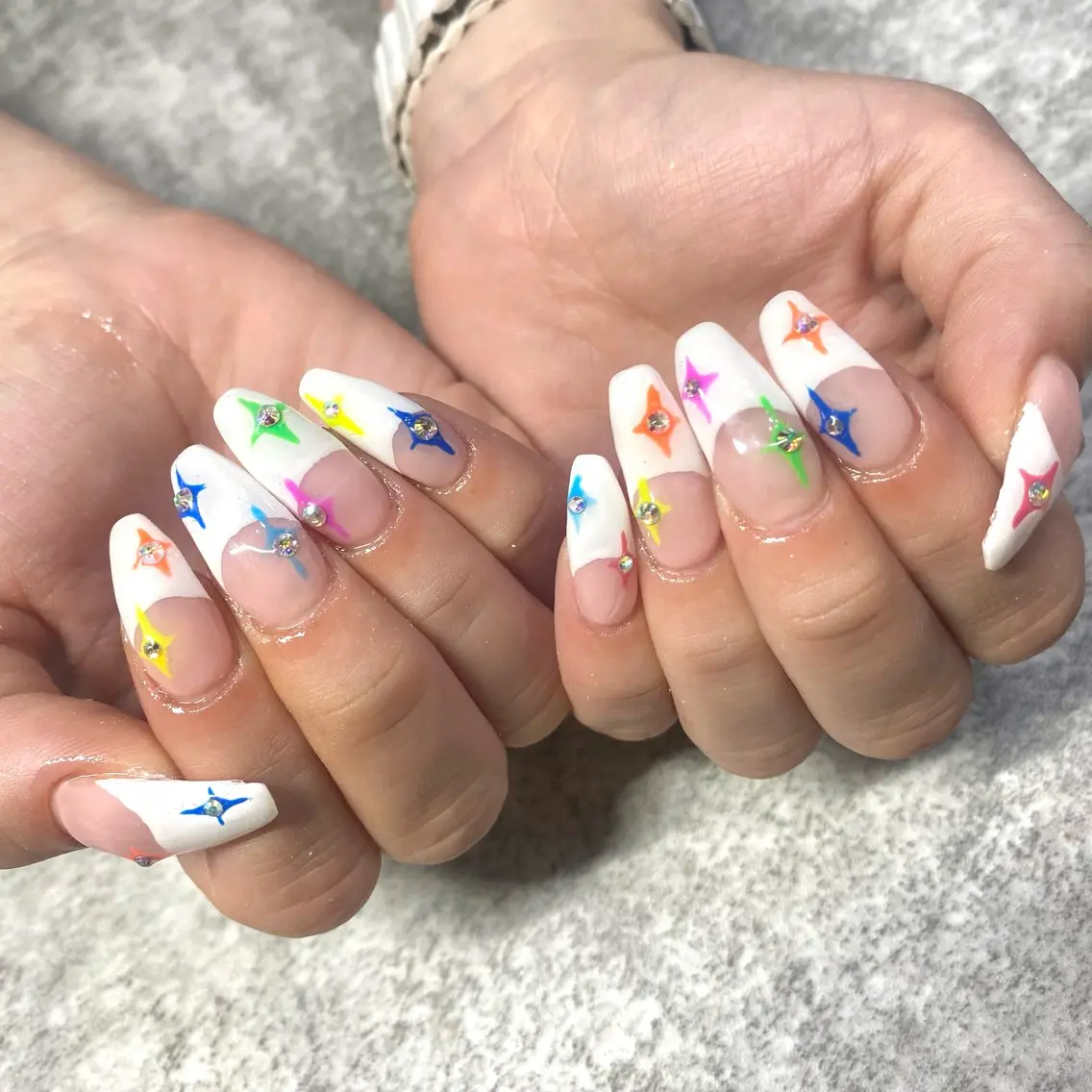 ネイル フレンチネイル ハンドネイル ★Rinail... .のネイルデザイン