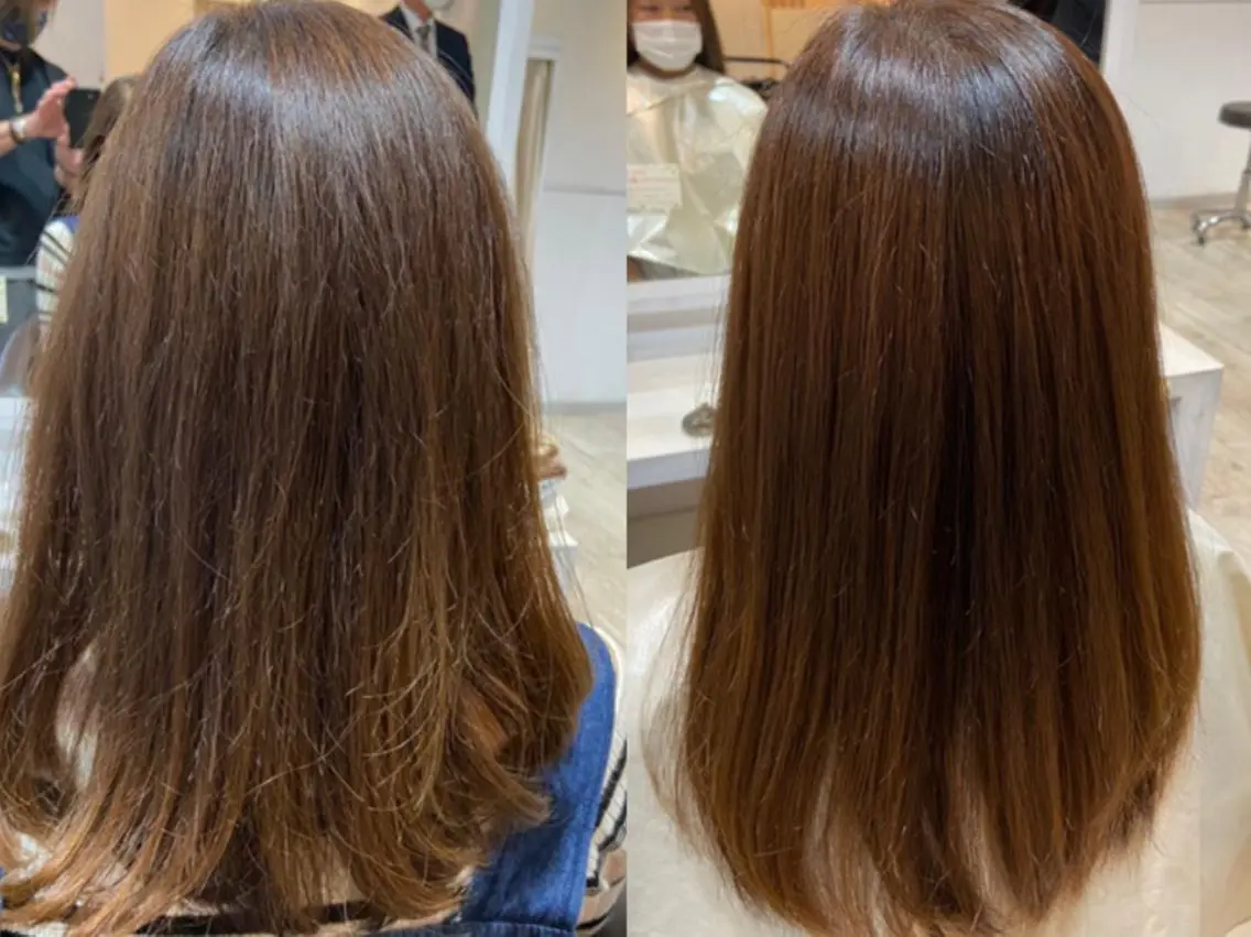 ミディアム 波川 幸功のヘアスタイル