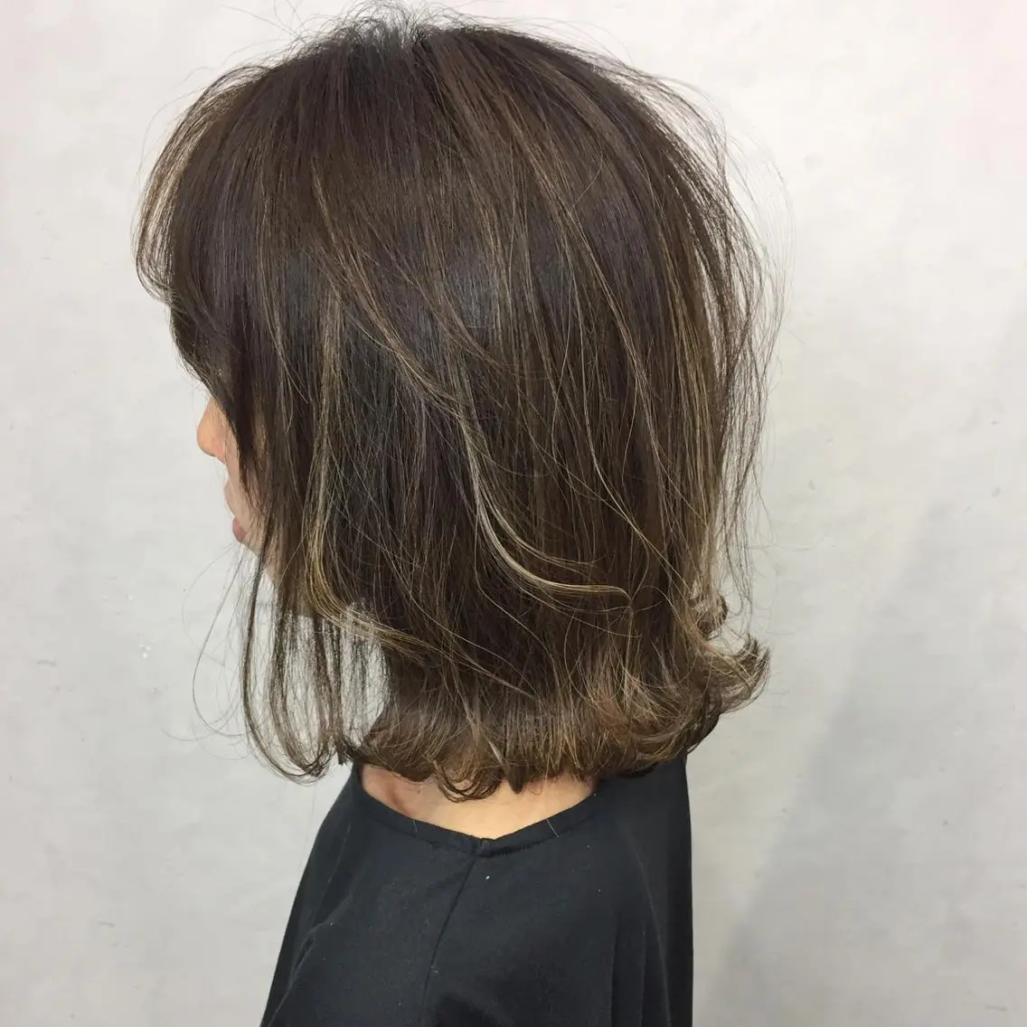 ミディアム カラー ♡MIHO♡ スタイリストのヘアスタイル