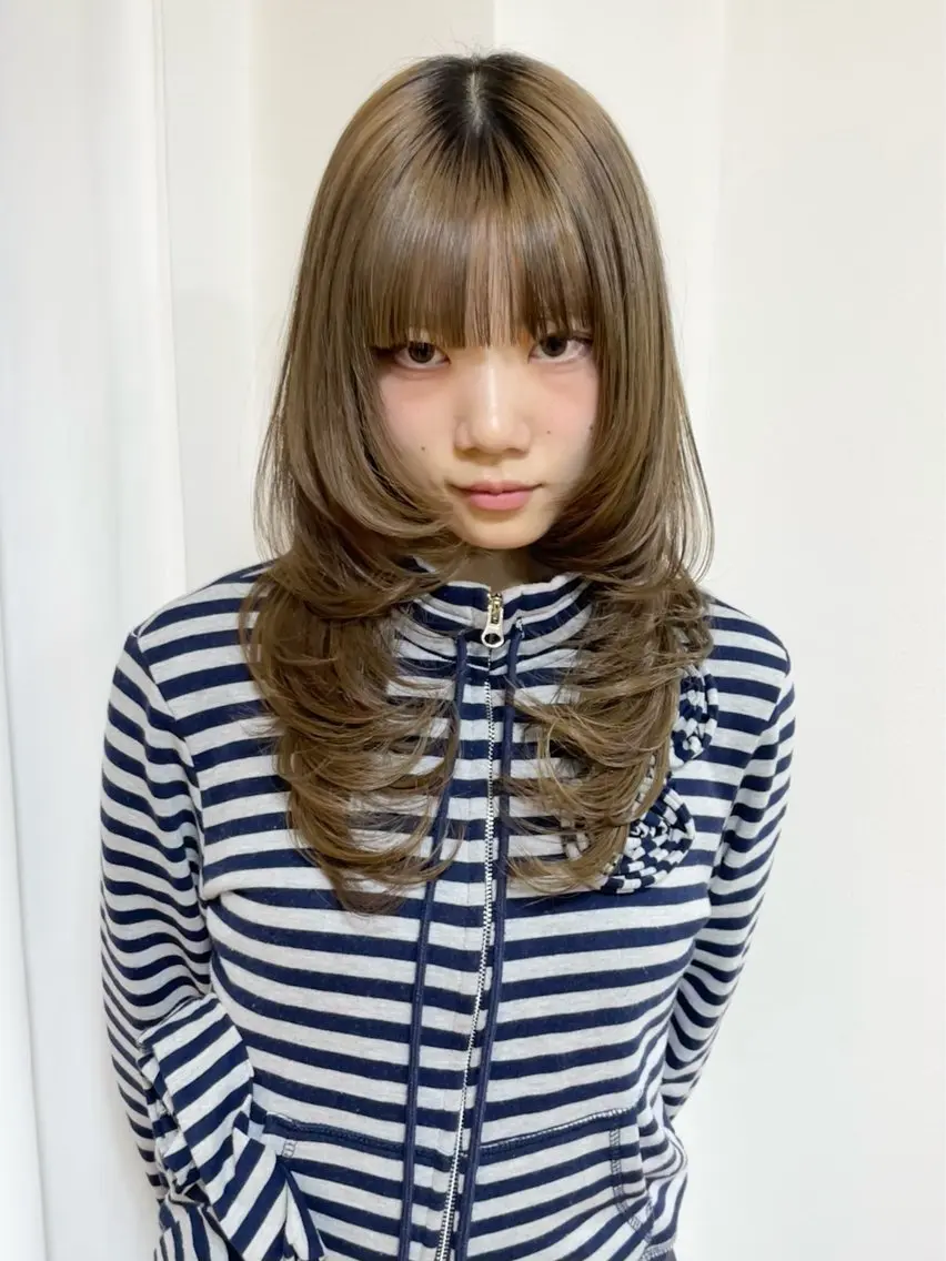 ロング カット トリートメント 園田 渉 ◤SHIKIO◢のヘアスタイル