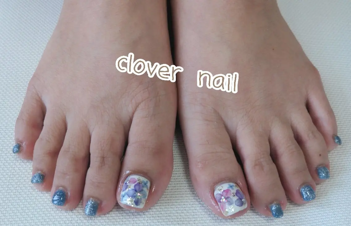 ネイル フットネイル フットネイル clover nailのネイルデザイン