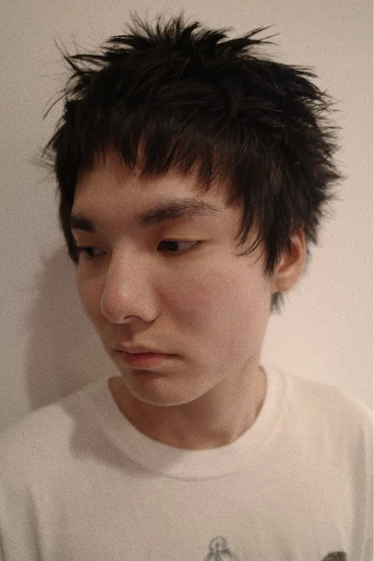 メンズ センターパート マッシュ メンズパーマ メンズショート スパイキーショート カット ヘッドスパ 🔥ショート特化 masaki🔥のヘアスタイル