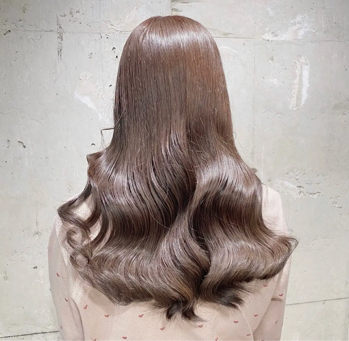 ロング カラー ヘアカラー mao⭐️ 透明感カラー‎⭐️のヘアスタイル