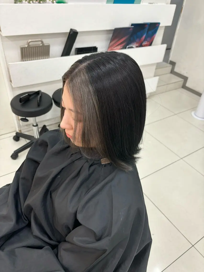 ショート カラー ヘアカラー keany錦糸町 ハセベユウのヘアスタイル