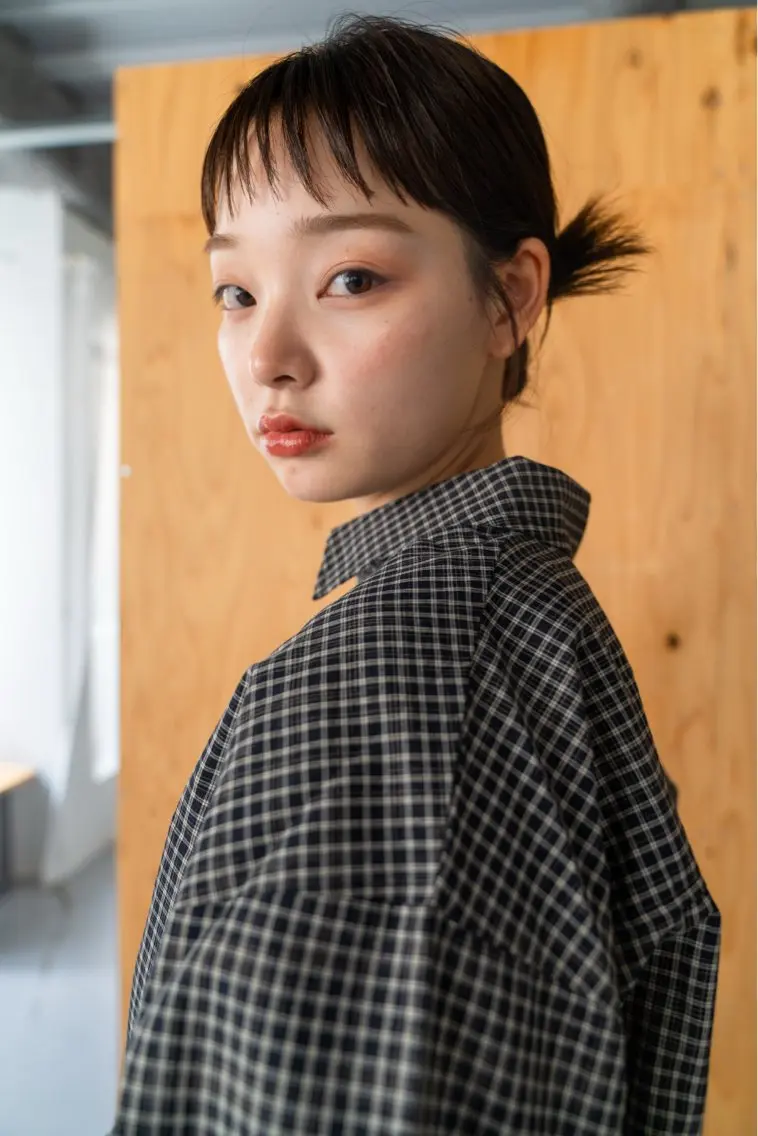 カラー 薄井 稜太のヘアスタイル