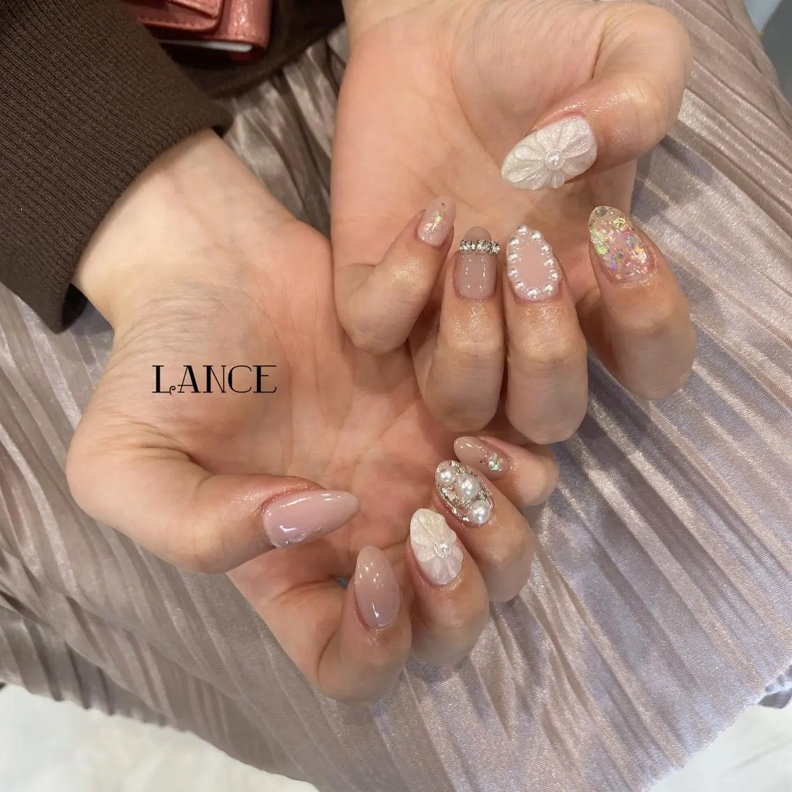 ミディアム ハンドネイル Lance nailのネイルデザイン