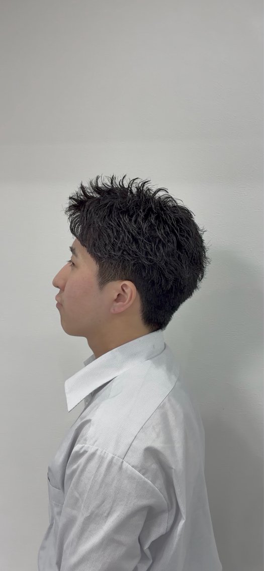 パーマ メンズ カット パーマ メンズカットパーマ モデル募集✄﻿佐藤凛のヘアスタイル