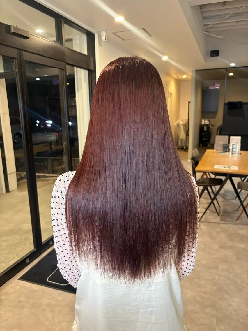 ロング カラー ヘアカラー number＋ / 璃々花のヘアスタイル